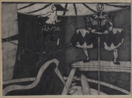 947.  JORGE CASTILLO (Pontevedra, 1933)Cirque, 1958