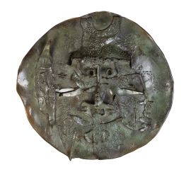 909.  WIFREDO LAM (Sagua La Grande, Cuba, 1902 - París, 1982)Guardían del Paraiso, 1983