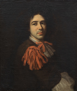 790.  ESCUELA FRANCESA, SIGLO XVIII
Retrato de caballero