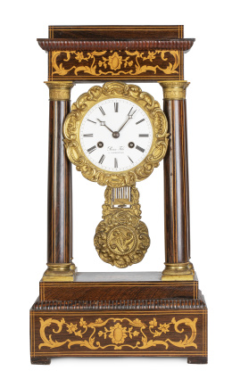 1330.  "Roux Fils A Carpentras".Reloj de pórtico Carlos X.Francia, h. 1830.