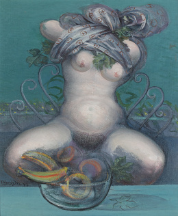 929.  FRANCISCO HERNÁNDEZ (Melilla, 1932 -Vélez, Málaga, 2012)Desnudo femenino, 1977