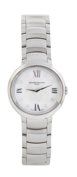 423.  Reloj BAUME & MERCIER Promesse con brillantes. 28mm. 5680879