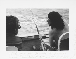 1032.  ALBERTO KORDA (La Habana, Cuba, 1928 - París, 2001)Che Guevara en el "Ernest Hemingway Marlin Fishing Contest", Havana