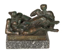 970.  JOSÉ LUIS PARÉS (Madrid, 1941)Dos figuras