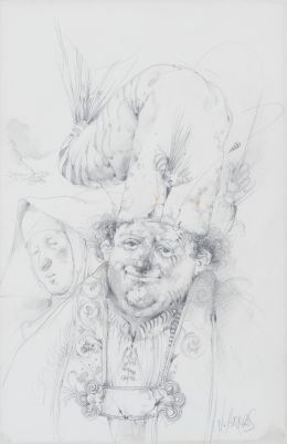 888.  VICENTE ARNÁS (Madrid, 1949)Personajes