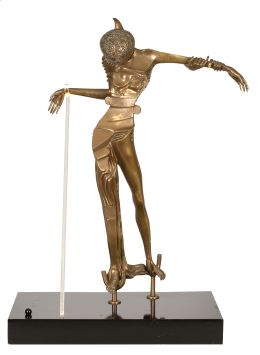 920.  SALVADOR DALÍ (Figueras, 1904 - 1989)Femme à la tête de rose, 1981