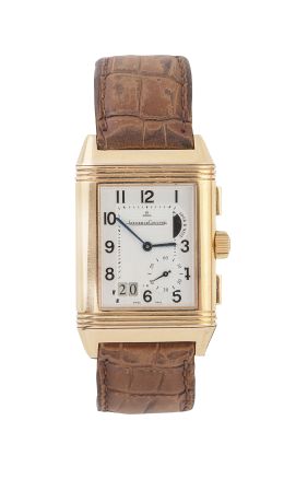 345.  Reloj de pulsera JAEGER-LECOULTRE REVERSE GRAND DATE. Nº 240 2.18  2599931