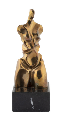 1013.  AGUSTÍN ALAMÁN (Tabernas de Isuela, Huesca, 1921 - Madrid, 1995)Figura femenina