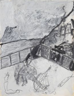 1000.  HORACIO SAPERE (Buenos Aires, 1951)Personaje sentado