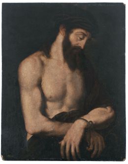 788.  ESCUELA ITALO FLAMENCA, H. 1600Ecce Homo