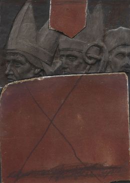 1117.  MIGUEL ZAPATA (Cuenca, 1940 - Madrid, 2014)Composición, 1990