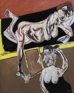 978.  JUAN BARJOLA (Torre de Miguel Sesmero, Badajoz, 1919 - Madrid, 2004)Intimidad de la mujer, 1994