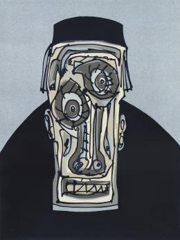 948.  ANTONIO SAURA (Huesca, 1930 -  Cuenca, 1998)El Obispo, 1996