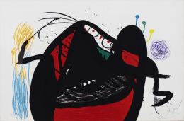 980.  JOAN MIRÓ (Barcelona, 1893 - Palma de Mallorca, 1983)L&#39;Aïeule des 10,000 Âges, 1976