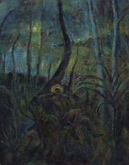 1115.  PLÁCIDO ROMERO (Málaga, 1961)Santo que duerme, 1987