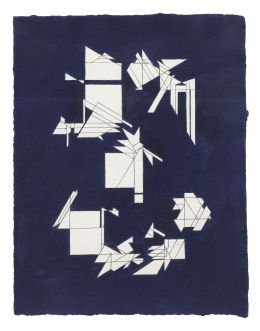 1020.  PABLO PALAZUELO (Madrid, 1915 - Galapagar, 2007)Cristalografía XV, 1986