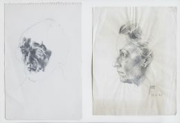 977.  MONTSERRAT GUDIOL (Barcelona, 1933 - 2015)Pareja de retratos