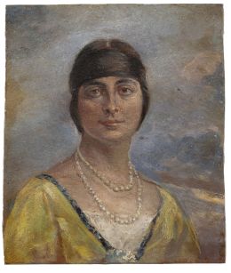 870.  ESCUELA ESPAÑOLA, SIGLO XIXRetrato de dama