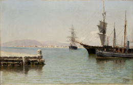 724.  EMILIO OCÓN (Peñón de Vélez de la Gomera, Málaga, 1845-Málag