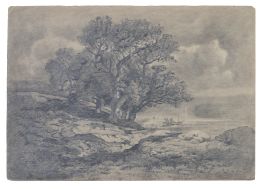 829.  JOSÉ MARÍA SUAY DAGUÉS (Valencia, 1865- Madrid, 1938)Paisaje