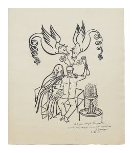 895.  JOSEP GRANYER (Barcelona 1899-1983) Sin título, 1947