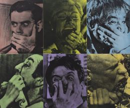 1108.  JOHN BALDESSARI (National City, California, 1931 - Venice, California, 2020)Six Colorful Gags, 1991