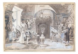 931.  LUIS ÁLVAREZ CATALÁ (Madrid, 1836-1901)La boda