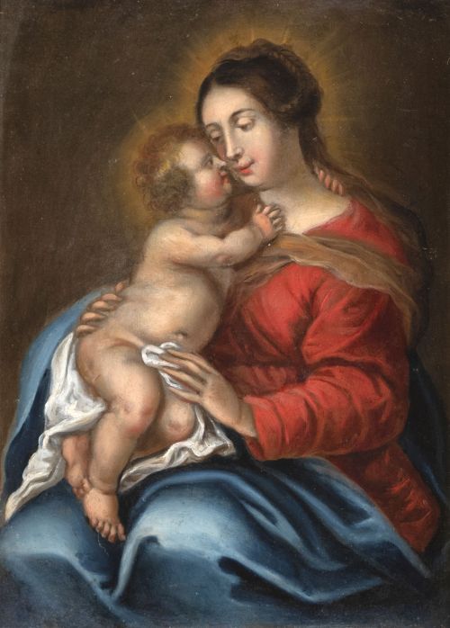 ESCUELA FLAMENCA, H. 1700Virgen con Niño