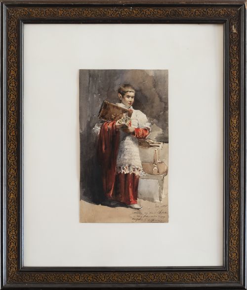 ESCUELA ESPAÑOLA, SIGLO XIXMonaguillo