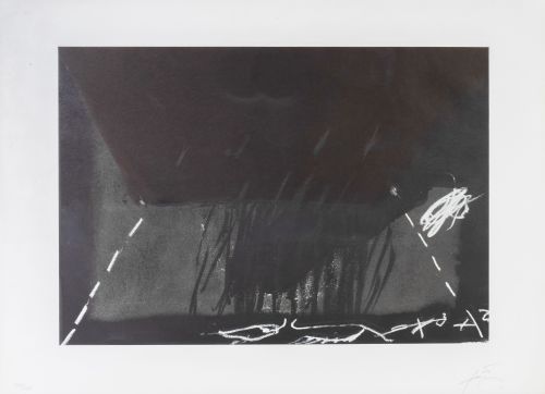 ANTONI TÀPIES (Barcelona, 1923 - 2012)La clou de foc, 1973