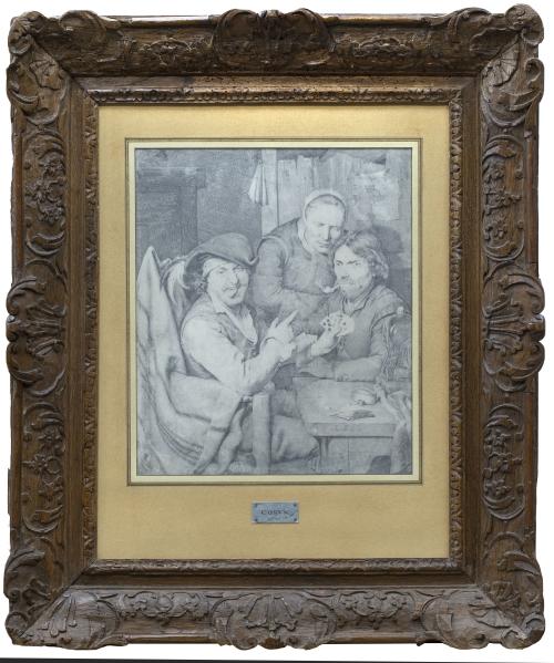 AERT COSYN (Rotterdam, c. 1631-1674)Jugadores de naipes