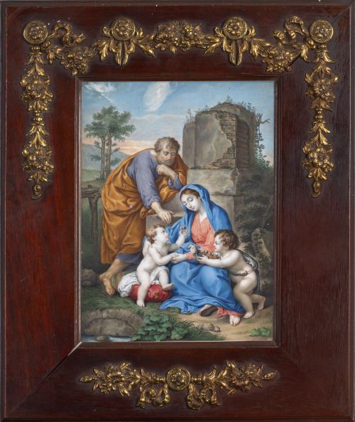 CÍRCULO ANTON RAFAEL MENGS (1728-1779)Sagrada Familia con