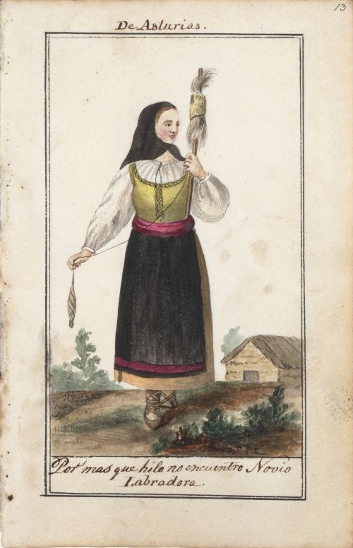 CÍRCULO DE ANTONIO RODRIGUEZ (Escuela española, siglo XIX)