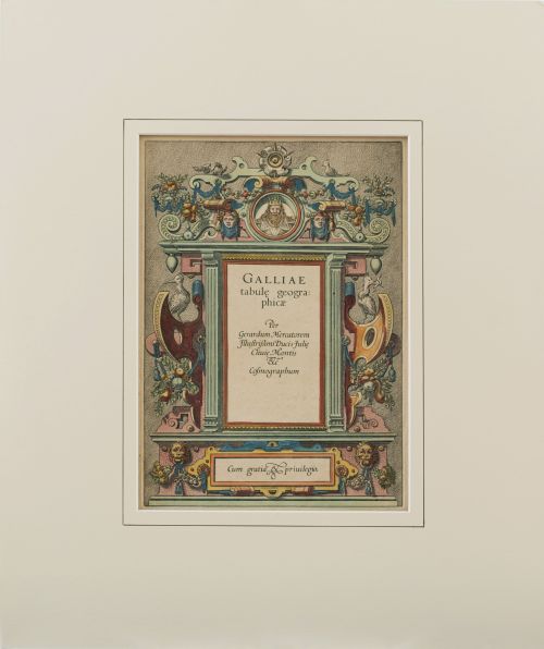 GERHARD MERCATOR (1512-1594), JODOCUS HONDIUS (1563-1612) H