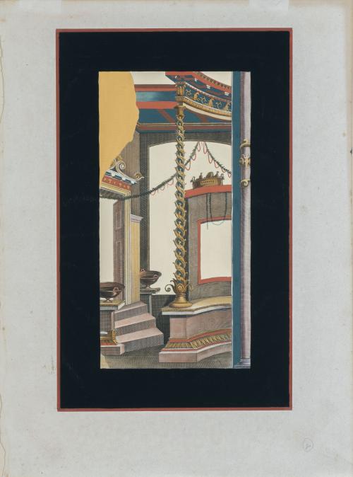 ESCUELA ITALIANA, SIGLO XIXColección de cinco grabados de