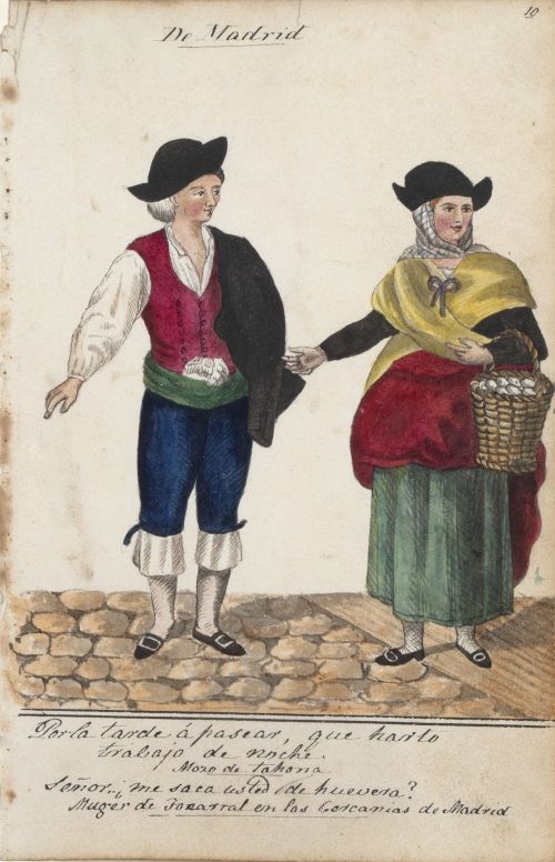 CÍRCULO DE ANTONIO RODRIGUEZ (Escuela española, siglo XIX)