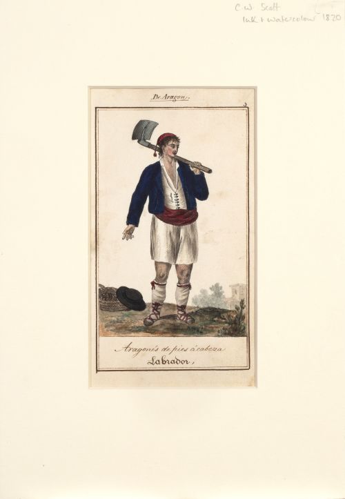 CÍRCULO DE ANTONIO RODRIGUEZ (Escuela española, siglo XIX)