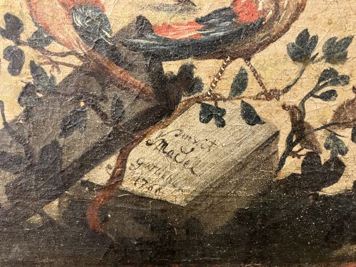 ESCUELA ANDINA, SIGLO XVIIIAdán y Eva en el paraiso1768