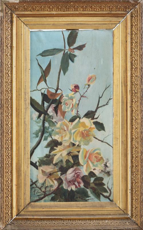 ESCUELA ESPAÑOLA, SIGLO XIXPareja de Flores