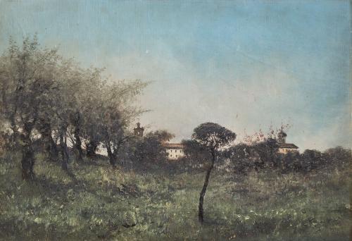 MANUEL RAMOS ARTAL (Madrid, 1855, ca. 1915)Paisaje