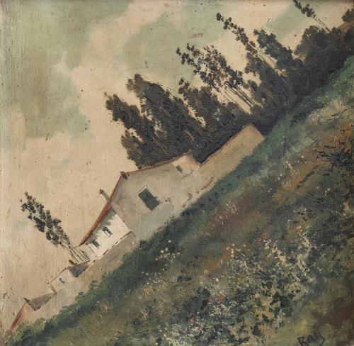 ESCUELA ESPAÑOLA, SIGLO XIXPareja de paisajes