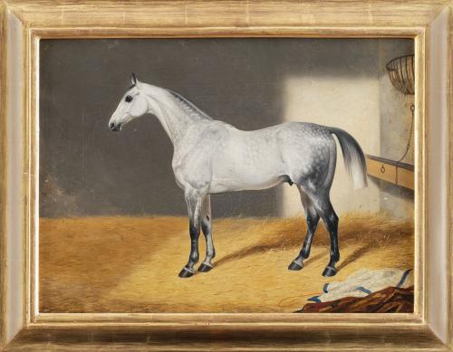 ESCUELA INGLESA, SIGLO XIXCaballo blanco