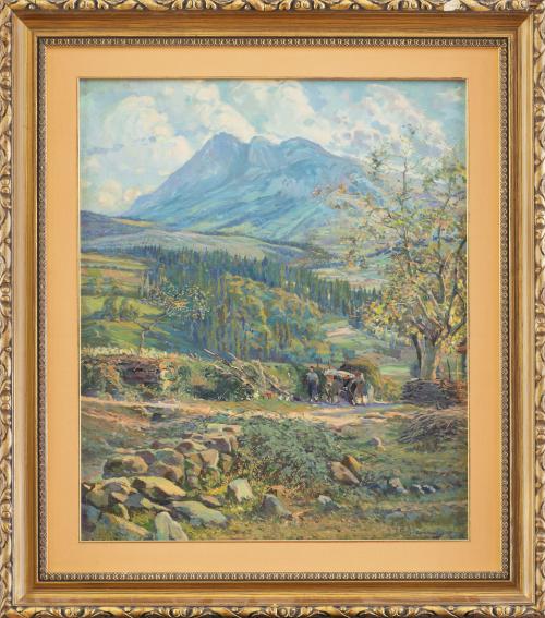 JUAN FERRER CARBONELL (Madrid, 1892-1985)Monte Udala, Elo