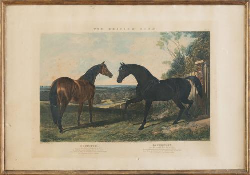 JOHN FREDERICK, SIR HERRING (1795 - 1865) y JOHN III HARRIS