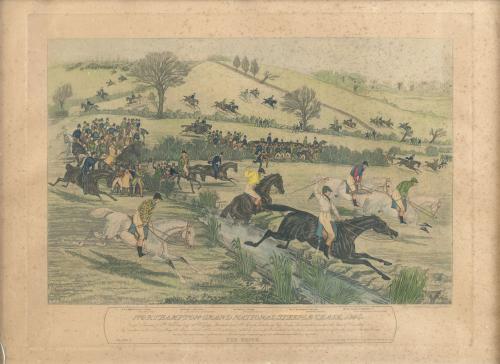 CHARLES HUNT (1803 -1877)"Northampton grand national stee