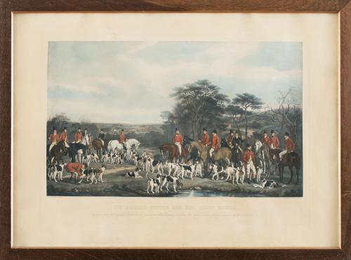 FRANCIS GRANT (Scottish, 1803-1878) y F. BROMLEY (1832 / 18