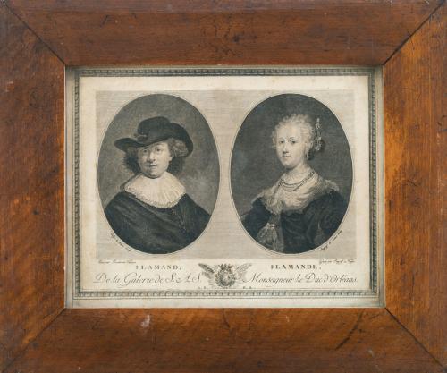 FRANÇOIS VOYEZ y FRANÇOIS ROBERT INGOUF según REMBRANDT"F