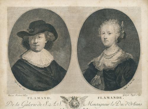 FRANÇOIS VOYEZ y FRANÇOIS ROBERT INGOUF según REMBRANDT"F