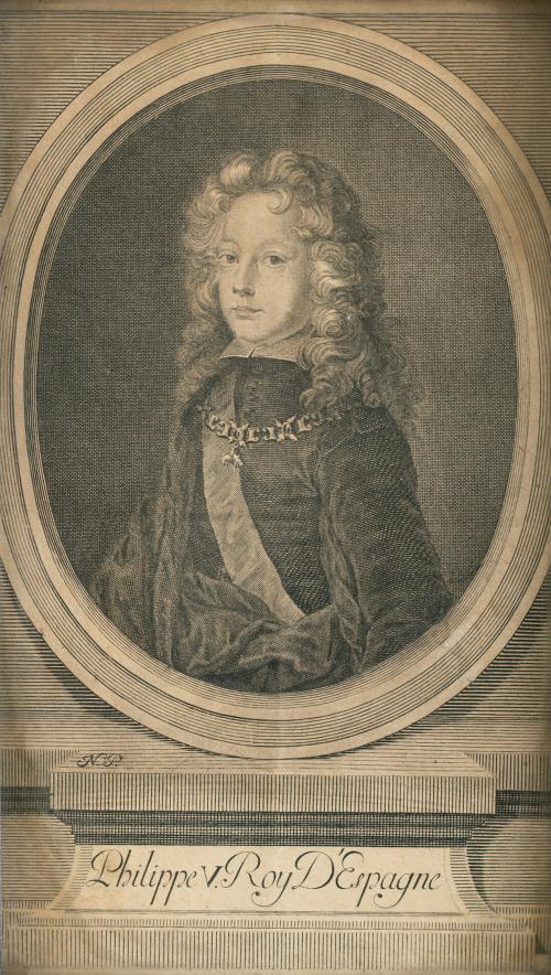 NICOLAS DE POILLY ( Francia, 1627 -1696)Retrato de Felipe