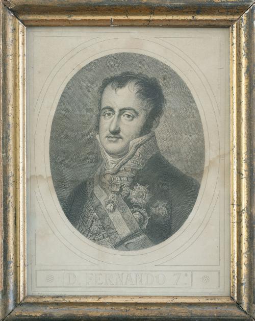 ANTOINE MASSON Retrato de Fernando VII (1784-1833), Rey d